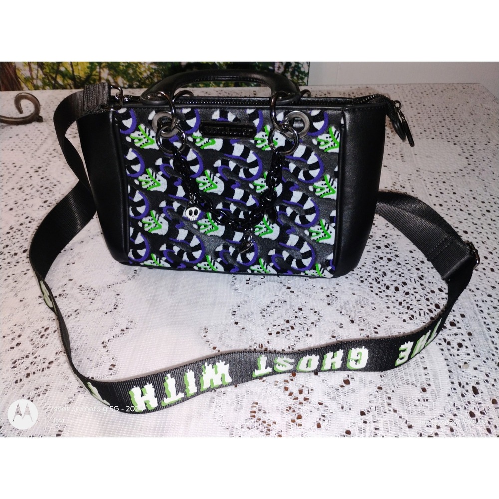 Our Universe Beetlejuice Sandworm Glow in the Dark Crossbody Bag Small Multi